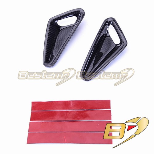 Ducati Hypermotard 796 1100 100% Carbon Fiber Tank Protectors