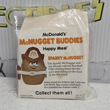 McDonald's McNugget Buddies Sparky McNugget 1988 Sealed