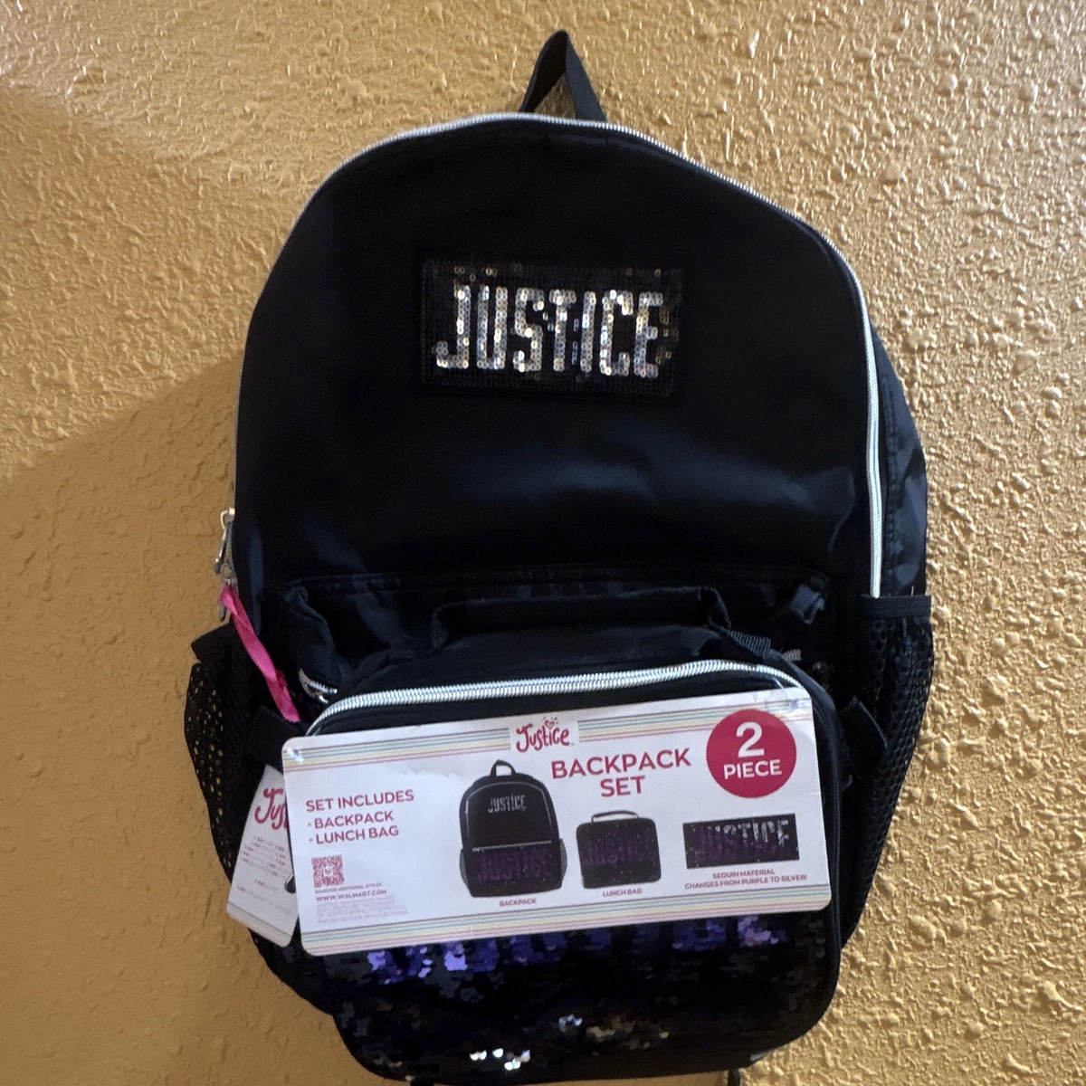 justice mini backpack price Girls Quilted Initial Hot Pink Chain Purse Bag (Letter B): Buy Online at Best in UAE Justice Girls Ombre Sequin Initial