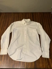 Brooks brothers black fleece dress shirt short sleeve bb1 thom browne