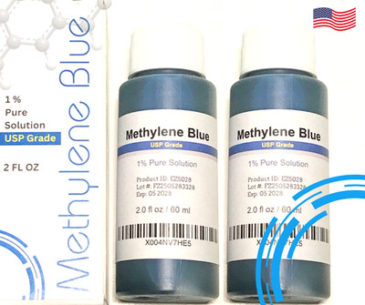 1%  Magic Blue [2X] USP  Pure Chemical Free Heavy Metal Formaldehyde 2 FL OZ