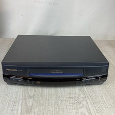 Panasonic PV-8400 VCR VHS Player Blue Line Omnivision 4 Head No Remote - Working