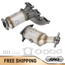 Catalytic Converter 2x Left Right For Lincoln Mkx 2011-2015 3.7l Ford Edge 11-14