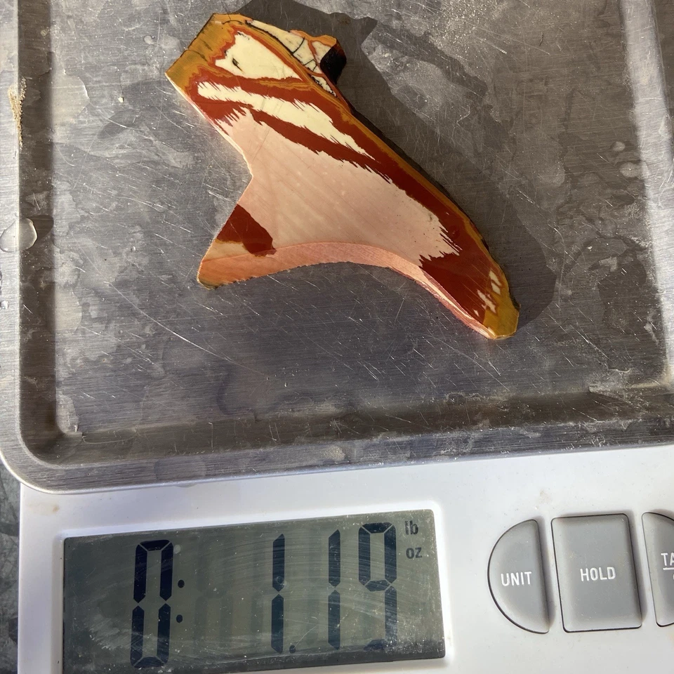 Striking Owyhee Picture Jasper Rough Slab - Image 4 of 4