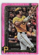 2025 Topps #638 Bryan Reynolds Pink Holo Foil