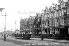 Llp-1 Circular Tour Tram, Station Road, Blackpool, Lancashire. Photo