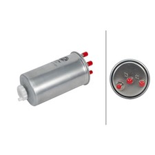 Kraftstofffilter Leitungsfilter Ø 87 mm HELLA für u.a. DACIA DUSTER
