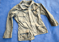 Veste toile US ARMY Vietnam toile small OD 107 étiquette pas de déchirure