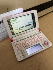 Casio Color Electronic Dictionary XD-U4800 vividpink EX- ord Tested Japan R009
