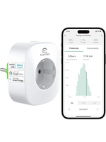 Smart Wlan Steckdose Mit Strommessung Eightree, StromzäHler FüR Balkonkraftwerk