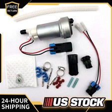 New Walbro 450lph High Pressure Fuel Pump Qfs Install Kit E85 F90000274