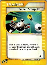 Super Scoop Up 151/165 Uncommon Expedition Base Set Pokemon Reverse Holo MINTY on eBay