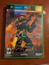 Halo 2 Microsoft Xbox, 2004 - Original Case Game Disc, Xbox 360 Compatible