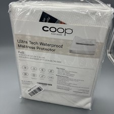 COOP Sleep Goods Ultra Tech Waterproof Mattress Protector Full 54in x 75in