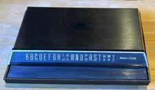 Vintage Park Sherman Address Telephone Flip up Top desk top manual index card