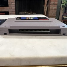 Super Mario World (Nintendo SNES, 1992) cartridge and manual only!