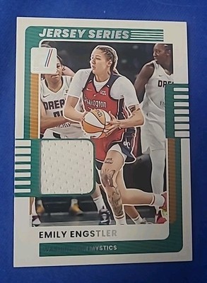 Emily Engstler MYSTICS Donruss Game Used Jersey