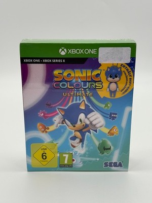 Sonic Colours Ultimate Launch Edition Microsoft XBox One Factory Sealed CIB OVP