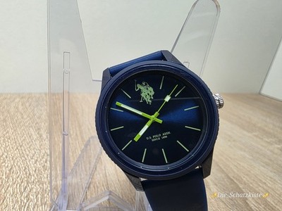 U.S. Polo assn. - Armbanduhr / blau / Kunststoffband *funktioniert*