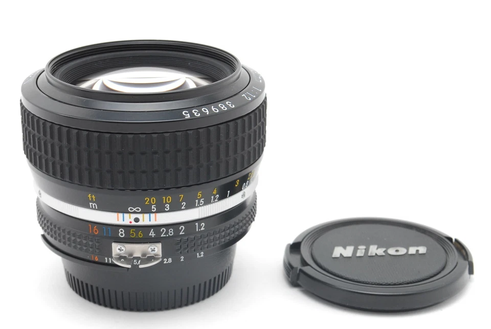 [Almost MINT] Nikon Ai-s Ais Nikkor 50mm f/1.2 MF Standard Prime Lens JAPAN #539 - Image 4 of 4