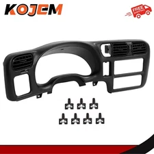 Fit For 1998-2004 Chevy Blazer Jimmy Sonoma S10 Dash Trim Bezel Cover Single Din