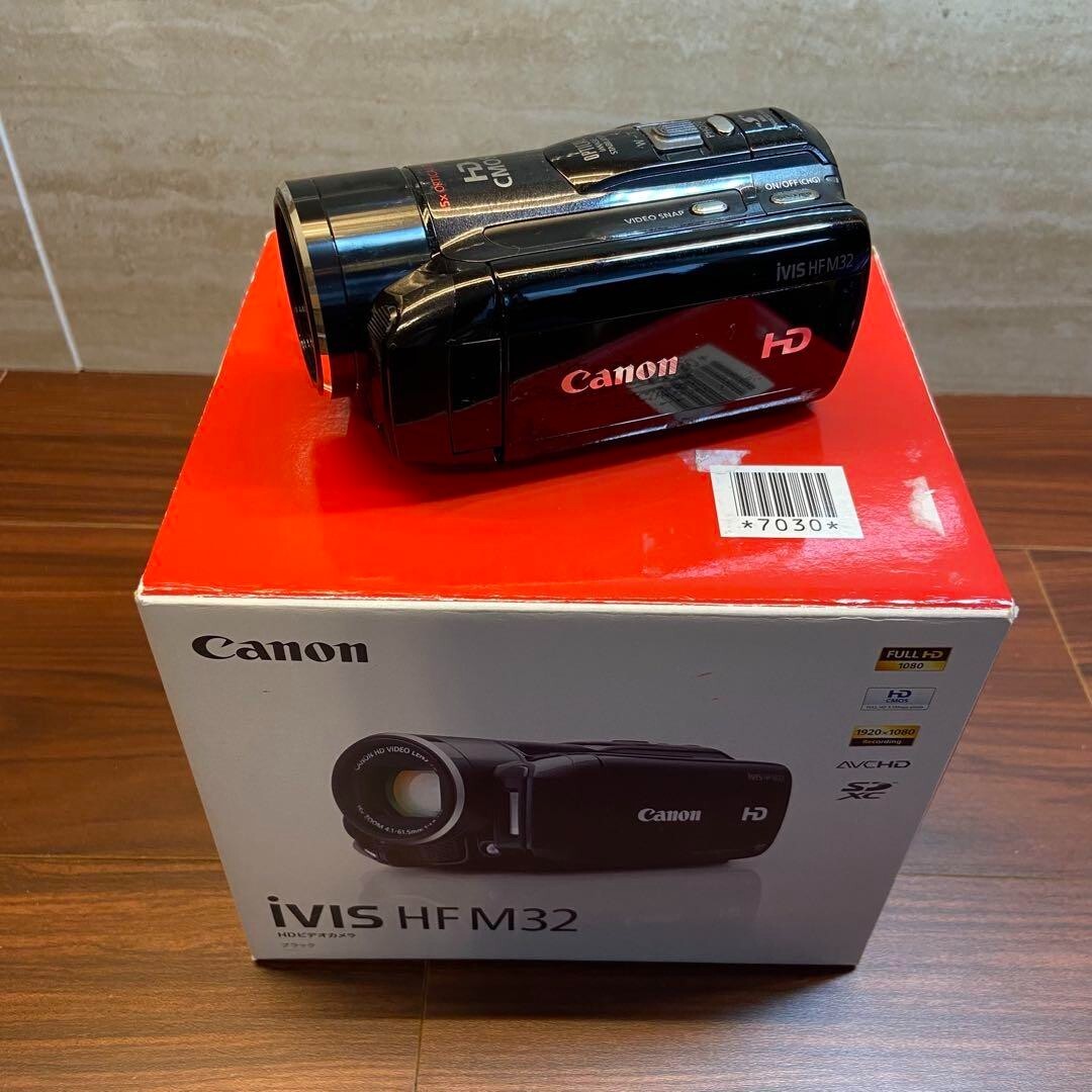 Canon iVIS HF1 M32 Video Camera Black 1779 From Japan | eBay Canon iVIS HF1 M32 Video Camera Black 1779 From Japan | eBay