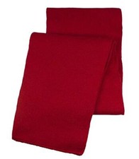 Gelante Men Classic Knit Winter Scarf Warm Double layer Red
