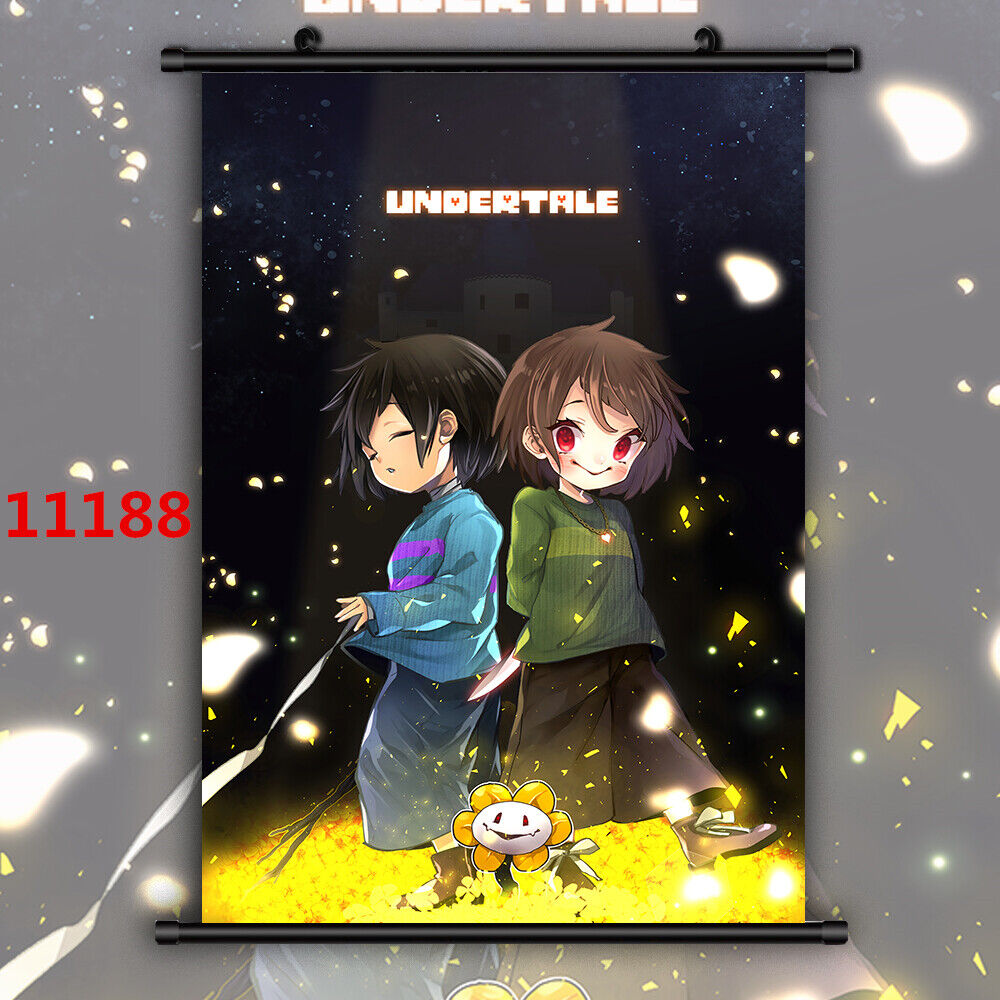 Hot Japan Anime Undertale Sans Home Decor Poster Wall Scroll 8x12 PP266