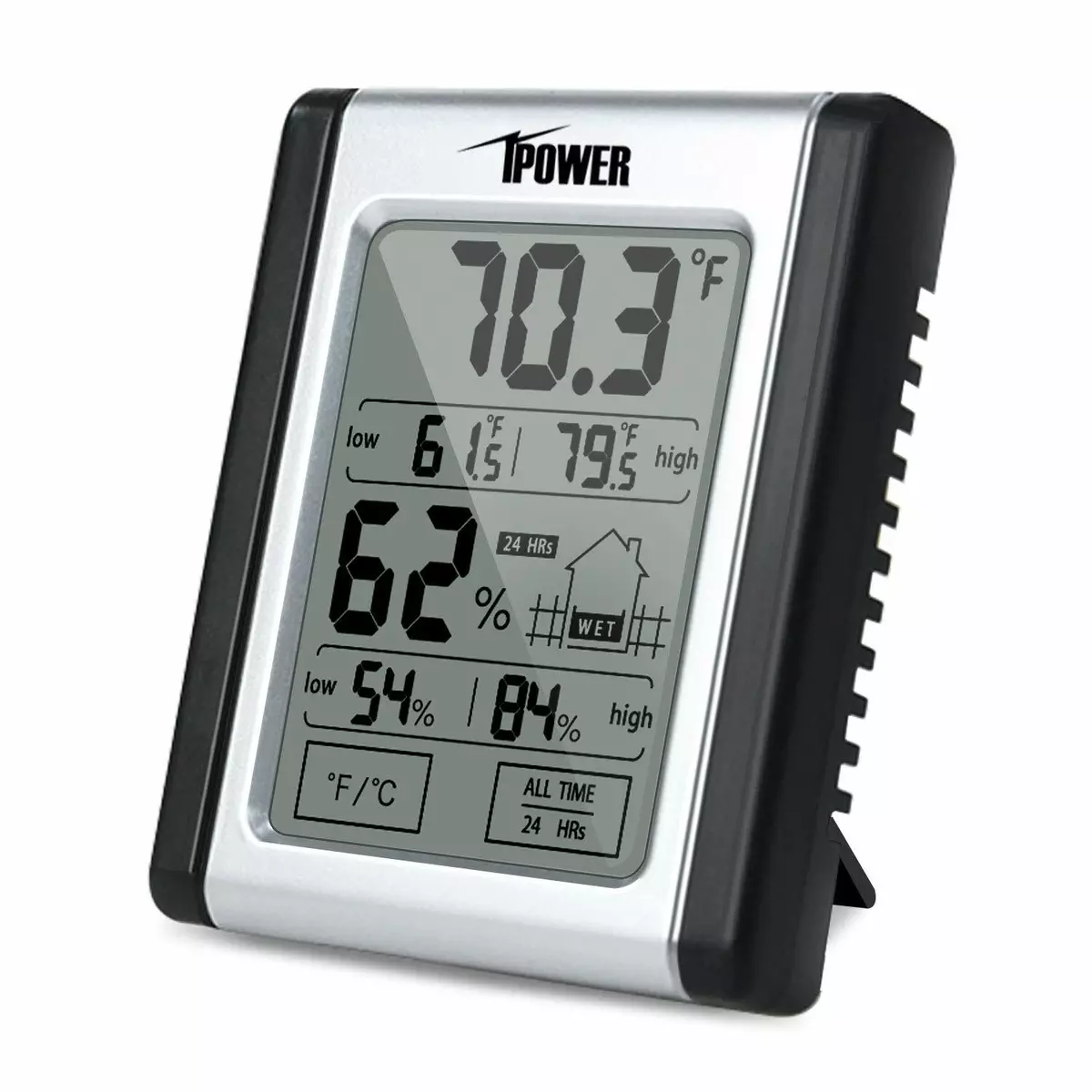 Humidity Monitor Hygrometer Measure Moisture Indoor Comfort