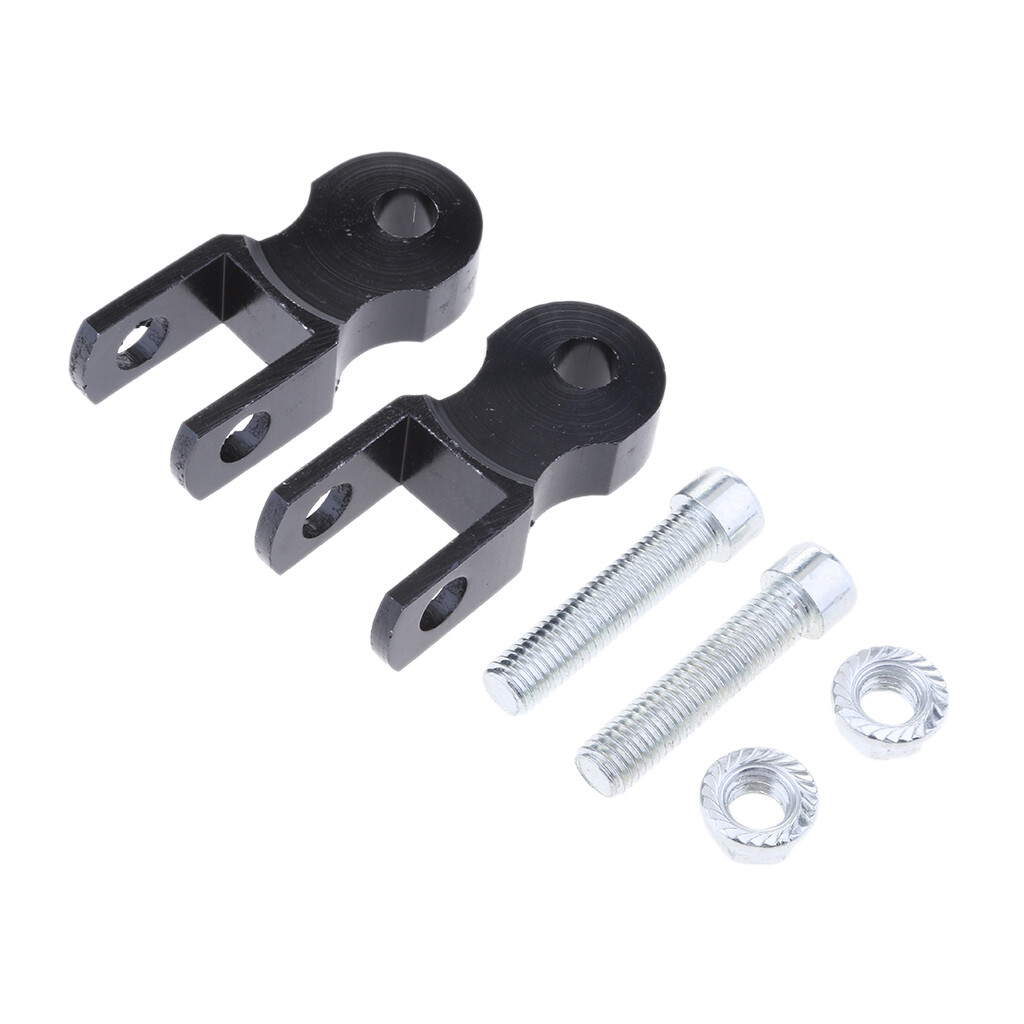 Black Motorbike Pit Bike Shock Absorber Height Extension Extender Riser