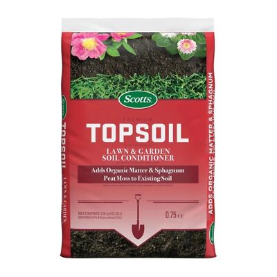 Scotts Premium Topsoil, Lawn and Garden Soil Condtioner, 0.75 cu ft
