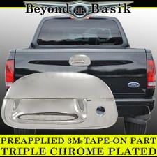 1997-2003 Ford F150 F-150 Chrome Tailgate Handle Cover Overlay Trim Wkeyhole