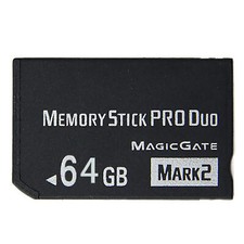 64GB 32GB Memory Stick Pro Duo Adapter Card for P 2000 3000 Camera Repair Part