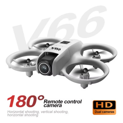 Mini Drone Pliable V66 – 8K, Caméra 20MP, Cardan 2 Axes, GPS, Wifi FPV