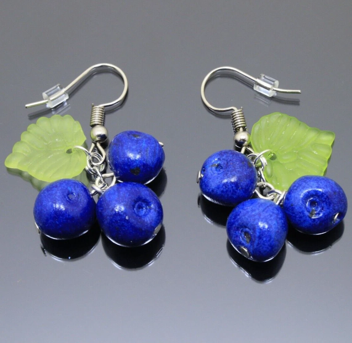 Blueberry earrings shop