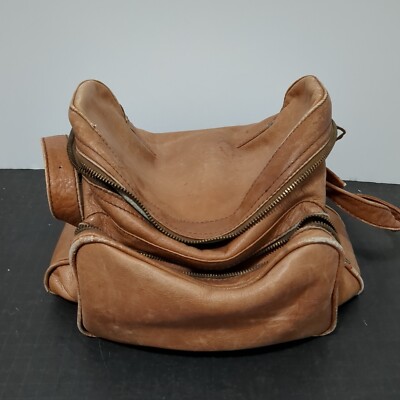 Vintage Leather Camera Bag. DSLR, Slr. Rare In Used Shape