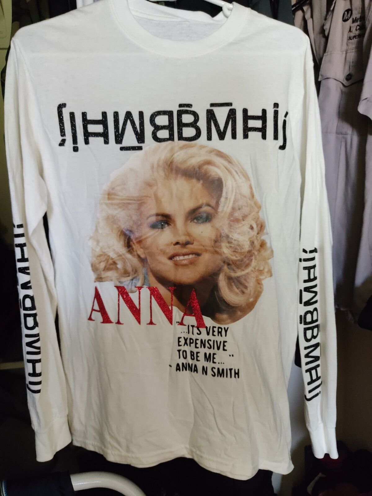 Anna Nicole Smith playboy playmate long sleeves s… - image 1