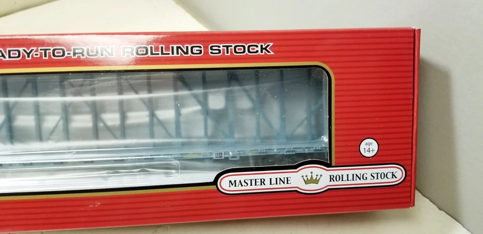 Atlas Master 20006483 HO FIRST UNION RAILROAD 73' Center Beam Flat NDYX 735954 - Image 3 of 4