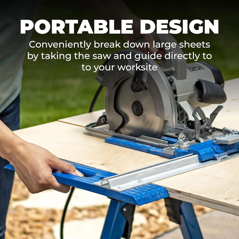 Kreg KMA2685 Rip-Cut Circular Saw Guide, Blue - Image 2 of 4