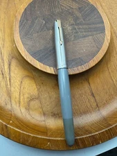 Gray Celluloid Parker 51 Fountain Pen