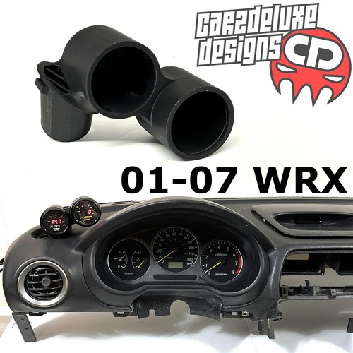 GAUGE POD MOUNT DUAL FITS 20012007 SUBARU WRX FITS STI FUNCTIONAL VENT
