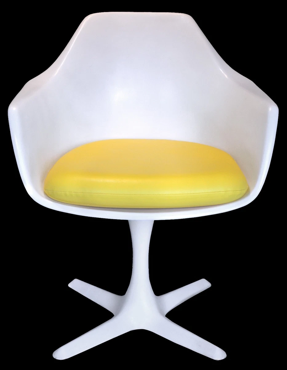 Vinyl REPLACEMENT CUSHION for BURKE TULIP ARM CHAIR Many Colors Available