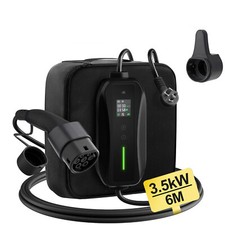 6M Portable Electric Vehicle EV Charger Type 2 adjustable 6-15A Australian Plug