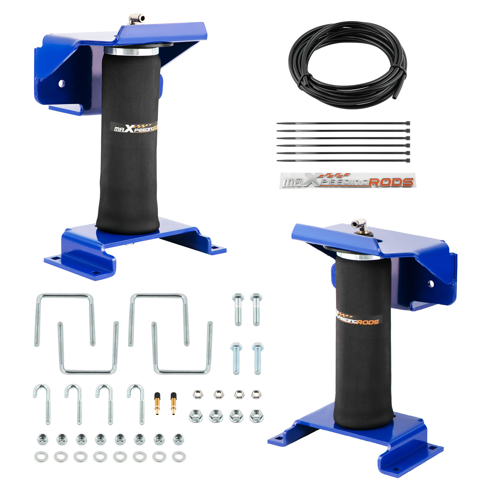 Air Spring Suspension Bags Leveling Kit Rear fit for 2WD 4WD 2010-2014