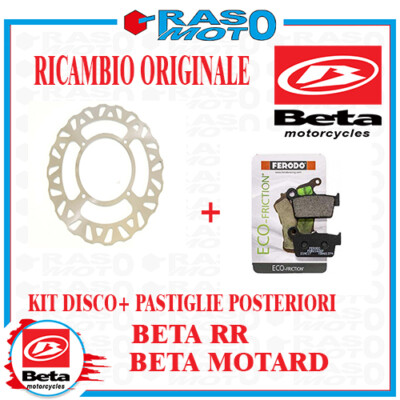 Original Disc Kit + Beläge Beta Enduro RR 50 2T SPORT MY17 50 2017