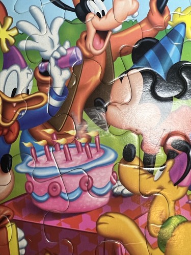 8x Vintage Frame Tray Puzzle 14.5" Disney Mickey Mouse Thomas the tank Muppets - Picture 4 of 7