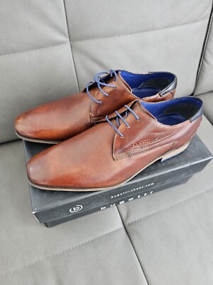 Bugatti Herren Halbschuh Mattia II cognac Gr. 46