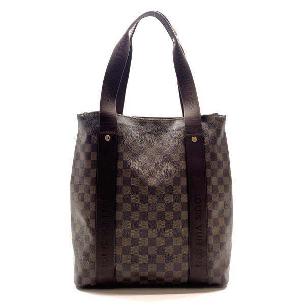 LOUIS VUITTON Damier Brown PVC Unisex Tote Shoulder Bag N52006-image