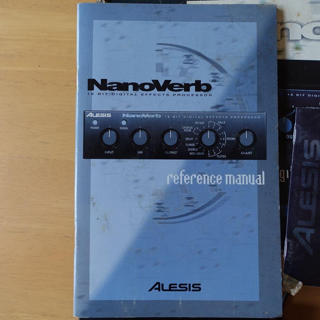 Alesis Nanoverb 18-Bit Multi-Effects Processor Digital