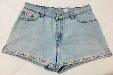 Vintage 80's Women's Levi s Shorts 11 JR Very Cool Flower Design